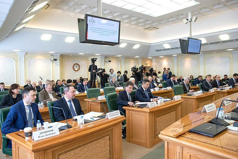 Заседание Совета Федерации 1